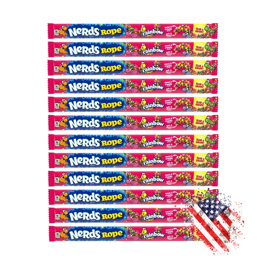 Nerds Rope rainbow - 12er Pack - 312g