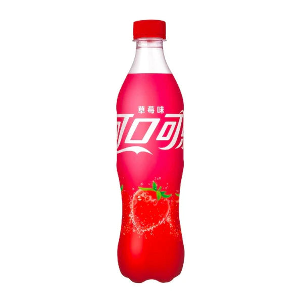 Coca-Cola Strawberry China - 500ml - EINWEG