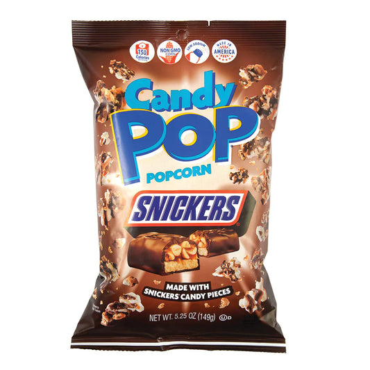 Candy Pop Popcorn Snickers - 149g - MHD 28.06.24