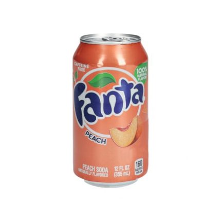 Fanta Peach USA - 355ml - EINWEG