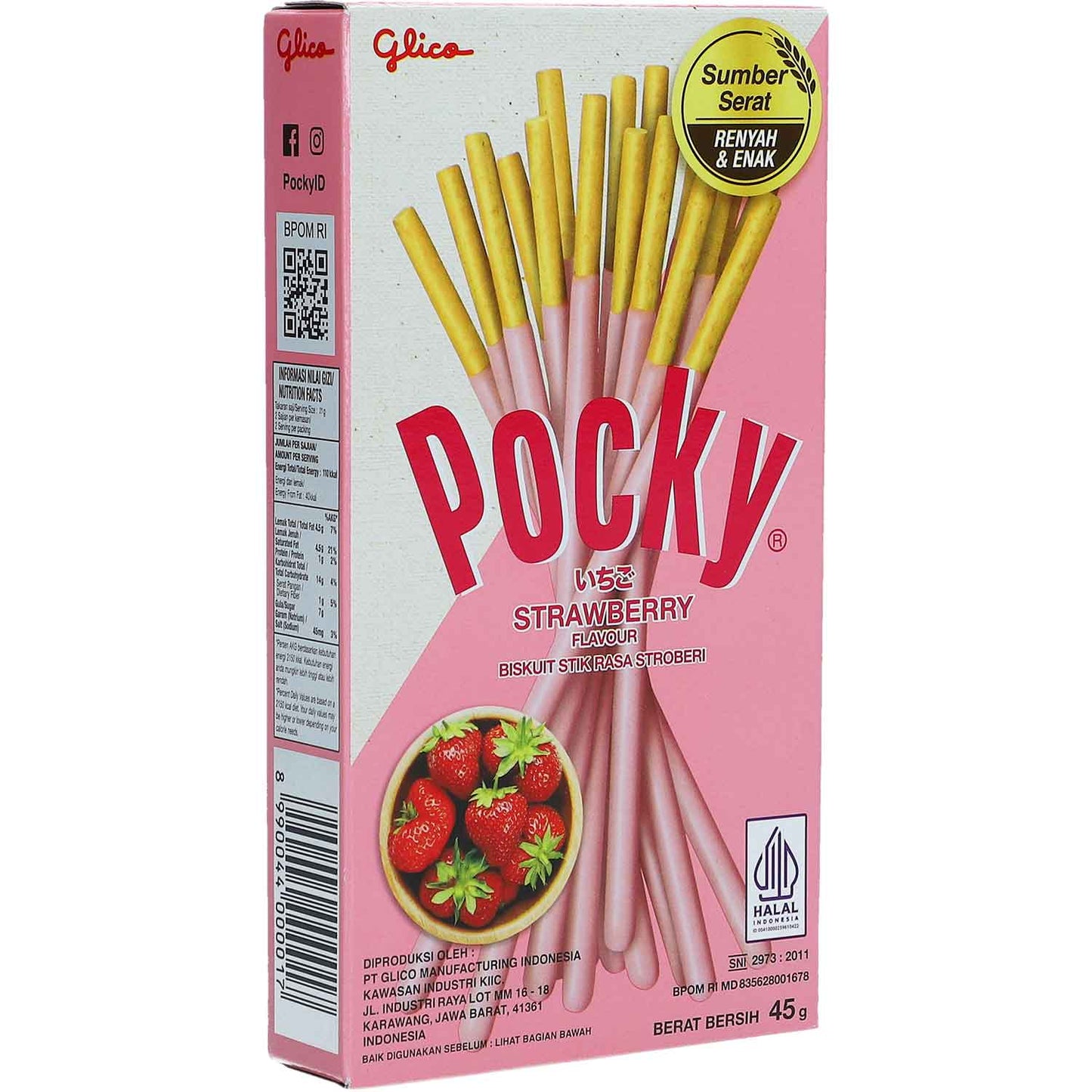 Pocky Strawberry - 47g
